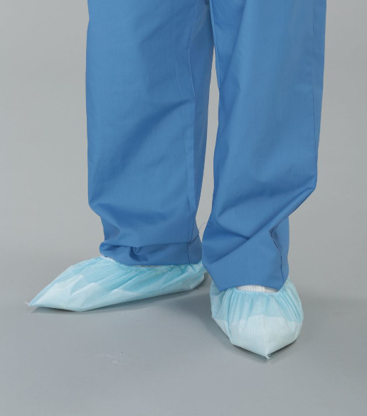 Бахилы низкие 17см. с двойной ламинированной подошвой , с резинкой, пл. 35/40