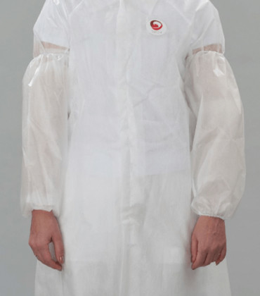 Нарукавники ламинированные медицинские на резинке, пл. 40 г/м2